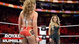 Trish Stratus returns to action in the first-ever Womens Royal Rumble Match Royal Rumble 2018