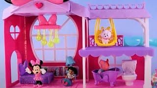 Nat and Essie Build Minnie Mouse Mansion with Daisy