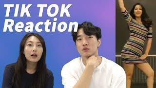 Indian Tik Tok Reaction by Koreans  Tik Tok India 