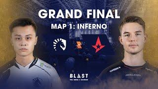 BLAST Global Final Bahrain 2019 - Grand Final - Team Liquid vs Astralis Map 1 Inferno