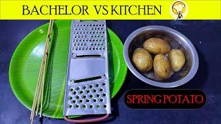 #Springpotato#Tornadopotato#twistpotato-Spring Potato Try at Home without using Knife & machine
