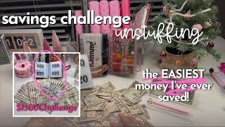 2023 Savings Challenge Unstuffing - $1500 Challenge