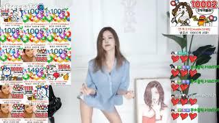 8月25日 伊素婉 尹素婉 sso BJ쏘님  翻跳AOA组合的《怦然心动》sexy dance sso cool 走光胸部