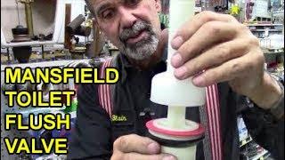 Easy Mansfield Toilet Flush Valve Gasket Repair Replace Seal Handle Fix