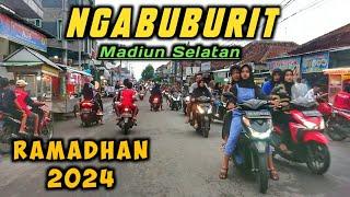 Suasana NGABUBURIT Ramadhan 2024 Di MADIUN Selatan