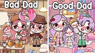Good Dad Vs Bad Dad ‍ Sad Story  Avatar World  Pazu