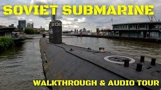 Soviet Cold War Submarine Walkthrough & Audio tour - Project 641BTango class