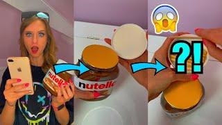 ASMR MYSTERY SURPRISE INSIDE EVERY NUTELLA TUB? *SHOOK* #Shorts