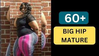 Big Beautiful Big Hips woman 60+