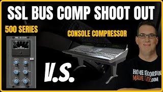 Solid State Logic Origin Console Bus Comp v.s. SSL 500 Sereis G Bus Comp