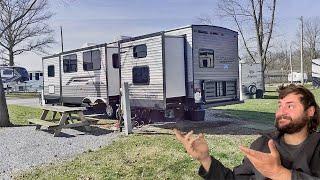 Leaving my Jeep Truck Camper Behind & Moving into a Camper Trailer