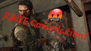 Last Of Us Grounded Rage Compilation