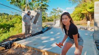 BUILDING OUR OWN DRIVEWAY DIDNT GO EXACTLY TO PLAN  DREAM ABANDONDED PROPERTY