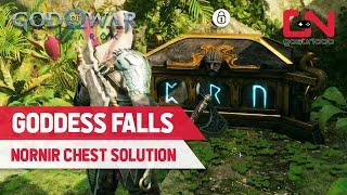 God of War Ragnarok Goddess Falls Nornir Chest Solution