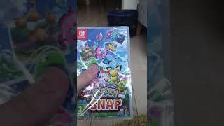 Unboxing New Pokémon Snap Game for Nintendo Switch