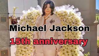 Michael Jackson 15th Anniversary Celebration of his passing at the Forest Lawn Cemetery in Glendale