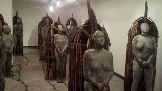 Art sculptures depicting the Horrors of Slavery