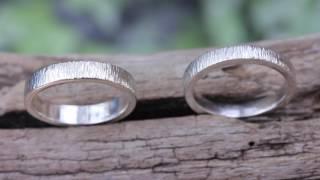 Texturing Silver rings with Fretz Hammer HMR-12 Demo & Review