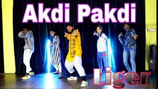 Akdi Pakdi cover dance  Liger Telugu  DNCR Dance Academy  vijay devarakonda ananya panday