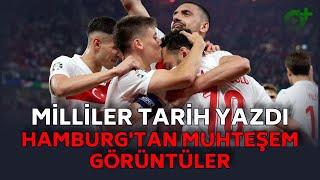 Milliler Tarih Yazdı... Hamburgdan Muhteşem Görüntüler