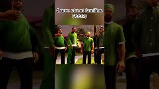 Grove street families1992 vs The Families2013  which is better? #shorts #gta #grovestreet