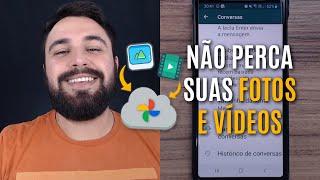 COMO FAZER BACKUP DAS FOTOS E VÍDEOS ANTES DE TROCAR DE CELULAR