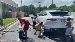 Car Wash Fundraiser for their Football Team LSN Chiefs