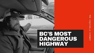 The most dangerous highway in BC  the coquihalla geocache stops