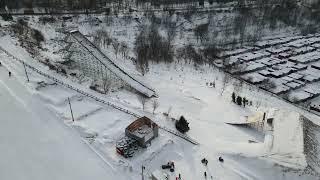 Савич парк з дрона місто Тернопіль