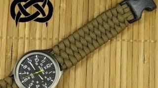 Beginner Paracord Single Strand Trilobite Buckle Watchband Paracord 101