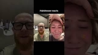 Hairdresser reacts to hair fails