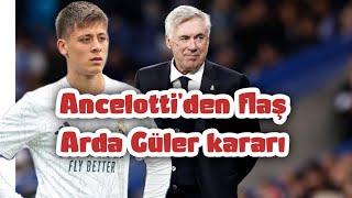  Ancelottiden flaş Arda Güler kararı #realmadrid