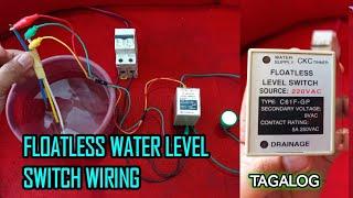 8 Pin Floatless Level Switch Wiring Tutorial  Water Pump Control  Local Electrician
