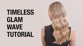 Timeless Glam Waves Hair Styling Tutorial  Quiet Luxury Hairstyle Technique  Kenra Professional