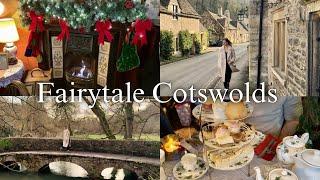 Spend a dreamy day in Cotswolds & Christmas at Stourhead England wh me  British travel Vlogger UK