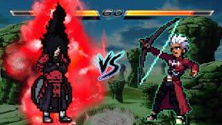 MADARA EDO KAI JXM VS ACCURATE ARCHER IN JUMP FORCE MUGEN