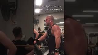 Discipline is the key to freedom Don’t get comfortable Push your body that extra bit harder ️