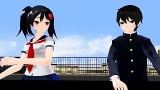 Taro Yamada and Senpais Sister Art of Farting MMD x Yandere Simulator