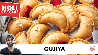 Gujiya Recipe  Holi Special Karanji  होली पर बनाइए मावा स्वादिष्ट गुजिया  Chef Sanjyot Keer