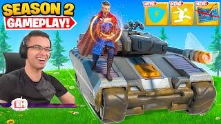 Nick Eh 30 reacts to Fortnite Season 2 GAMEPLAY CHANGES