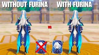 Is C0 Neuvillette Better With Or Without Furina? Genshin Impact