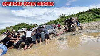 Multiple recovery attempts failed  Offroad with Fortuner Thar Gypsy and MM550