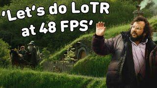 What if The Lord of the Rings was shot at 48 FPS like The Hobbit?