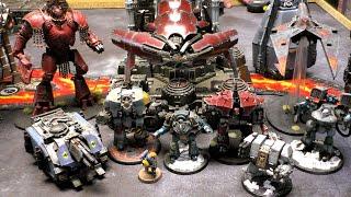 Warhammer 40k Battlereport 610 - Legends only - Chaos vs. Space Wolves DE