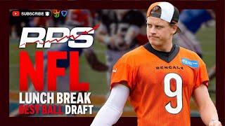 DraftKings Best Ball Draft  The Dinner Special  731 - NFL DFS Strategies Picks Advice