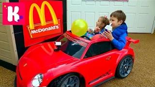 McDonalds не продал Кате Happy Meal на МакДрайв Пранк Bad beby Задание на ВНИМАНИЕ Видео для детей