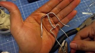 Make a simple wire armature - Midztoyz