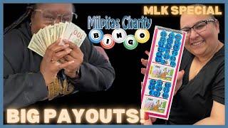 MLK Bingo Special $2024 Payouts @ MCB