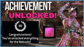 Nobushi - Journey to Rep 80 Is DONE INSANE Breach Finish Wild Berry Fits & an Oroachi  For Honor