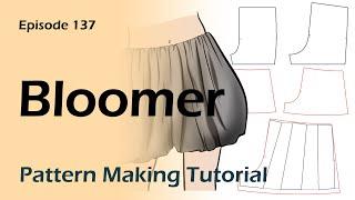 Stylish Daywear Bloomer Patterns _ Streetwear Bloomers Pattern Making Tutorial